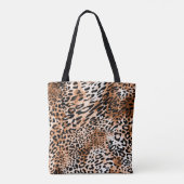 African Leopard Printシームレス トートバッグ (裏面)
