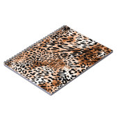 African Leopard Printシームレス ノートブック (左側)