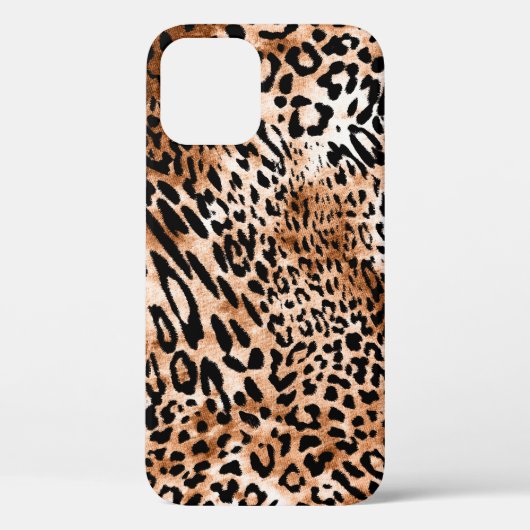 African Leopard Printシームレス Case-Mate iPhoneケース (裏面)