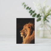 African Lion powerful -両面名刺 名刺 (スタンド正面)