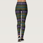 African Love - Power Yoga Leggings レギンス (裏面)