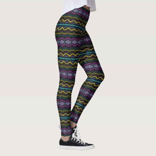 African Love - Power Yoga Leggings レギンス (右)