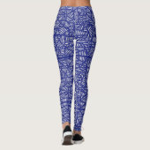 African Love - Power Yoga Leggings レギンス (裏面)
