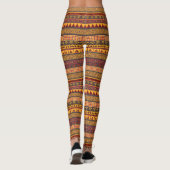 African Love - Power Yoga Leggings レギンス (裏面)