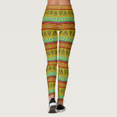 African Love - Power Yoga Leggings レギンス (裏面)