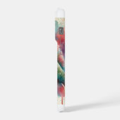 African lungfish 060824AREF102 - Watercolor iPhoneケース (左側面)