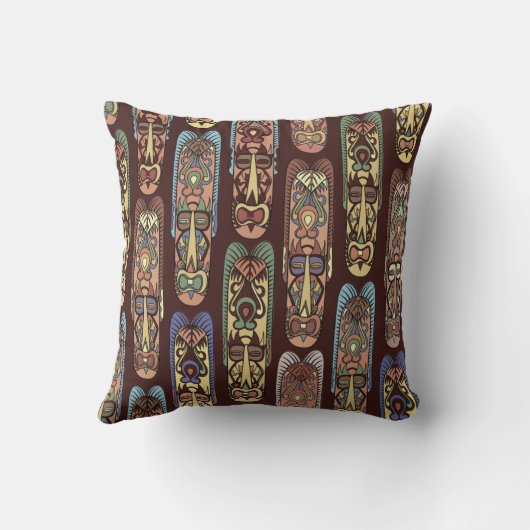 African Masks クッション (裏面)