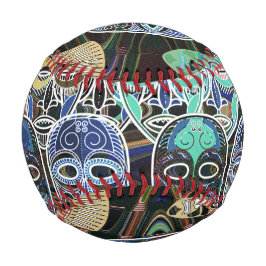 African Masks V1 野球ボール