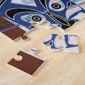 African Masks V2 ジグソーパズル (側面)