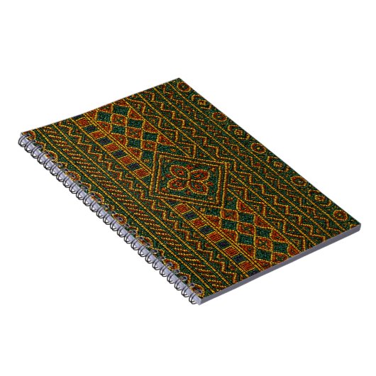 African Notebook Beaded Kente ノートブック (右側)