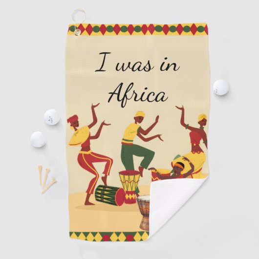 African Pattern  ゴルフタオル (インサイチュ)