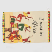 African Pattern  ゴルフタオル (横)