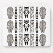 African Pattern マウスパッド (正面)