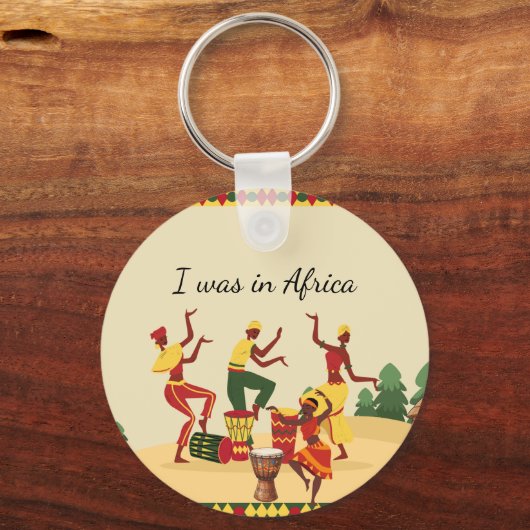 African Pattern Tote Bag | Ankara Print | Cultural キーホルダー (正面)