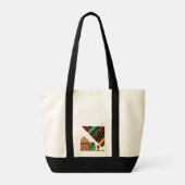 African Pattern Tote Bag | Ankara Print | Cultural トートバッグ (裏面)
