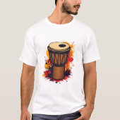 African Percussion Art Tシャツ (正面)