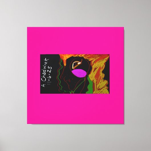 African Phoenix Rising  キャンバスプリント (正面)