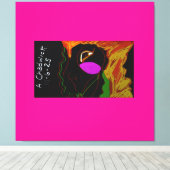 African Phoenix Rising  キャンバスプリント (インサイチュ (ウッドフロア))