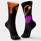African Phoenix Rising Crew Socks ソックス (傾斜あり)