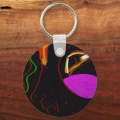 African Phoenix Rising Keychain キーホルダー (正面)