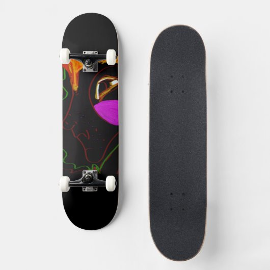 African Phoenix Rising Skateboard スケートボード (正面)