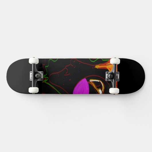 African Phoenix Rising Skateboard スケートボード (横)