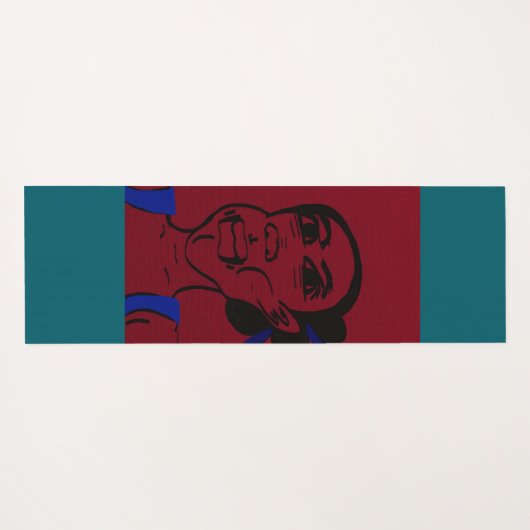 African Portrait  ヨガマット (裏面(横))