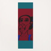 African Portrait  ヨガマット (正面)