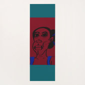 African Portrait  ヨガマット (裏面)