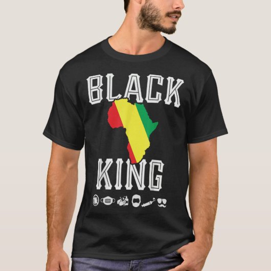 African Pride American Celebration  Fathers Day Gr Tシャツ (正面)