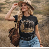 African Pride Buffalo | Cape Buffalo Strength トライブレンドTシャツ