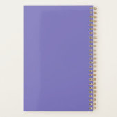 African Print プランナー手帳 (裏面)