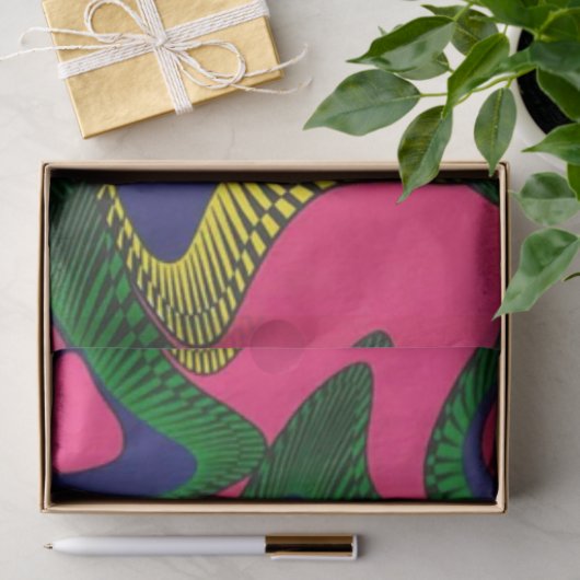 African Print 薄葉紙 (ギフト)