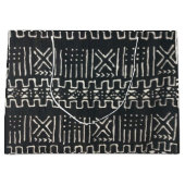 African Print Large Gift Bag ラージペーパーバッグ (正面)