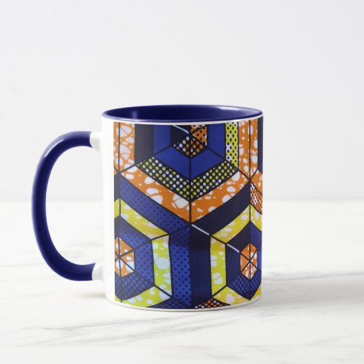African Print Mug マグカップ (左)