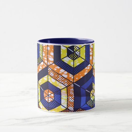 African Print Mug マグカップ (中央)