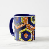 African Print Mug マグカップ (正面左)