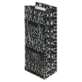 African Print Wine Gift Bag ワインギフトバッグ (裏面アングル)