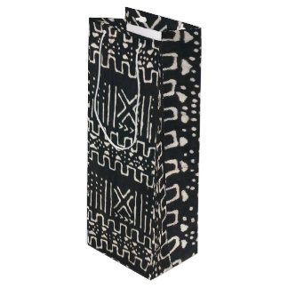 African Print Wine Gift Bag ワインギフトバッグ