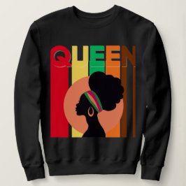 African Queen Women's sweatshirt スウェットシャツ