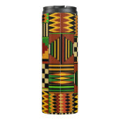 African Royal Kente Cloth Design タンブラー (裏面)