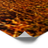 African Sunset Safari Majesty Design ポスター (角)