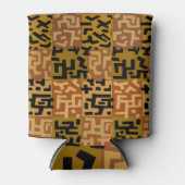 African Tribal BaKuba 缶クーラー (正面)