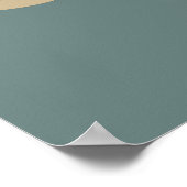 african tribe ornate ポスター (角)