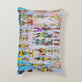 African Village アクセントクッション (裏面(縦))