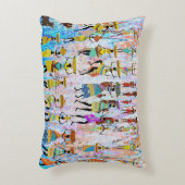 African Village アクセントクッション (正面(垂直))