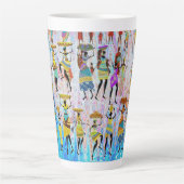 African Village カフェラテマグ (正面)