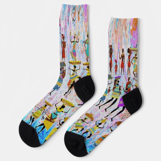 African Village ソックス (左)