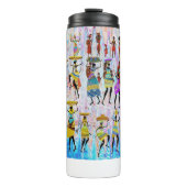 African Village タンブラー (正面)