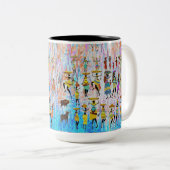 African Village ツートーンマグカップ (正面右)